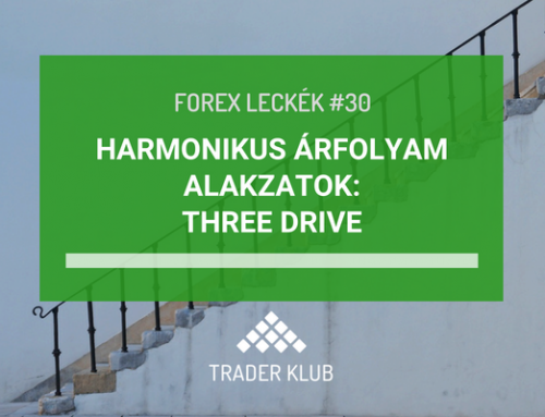 Harmonikus árfolyam alakzatok: Three Drive alakzat