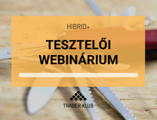 A Hibrid+ szoftver tesztelői webináriumának felvétele