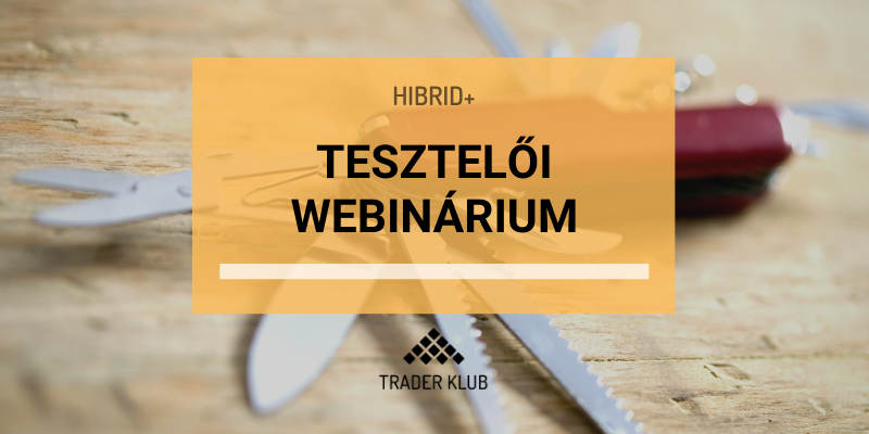 A Hibrid+ szoftver tesztelői webináriumának felvétele